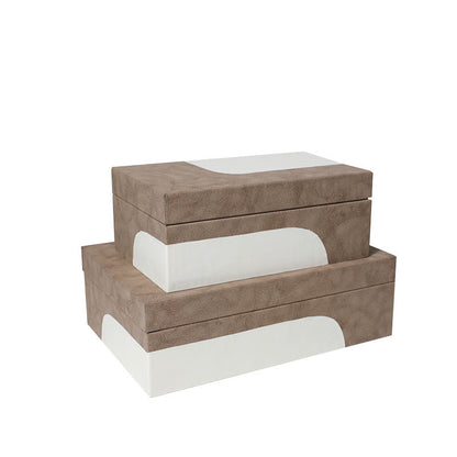 Stylische dekorative Aufbewahrungsboxen Set