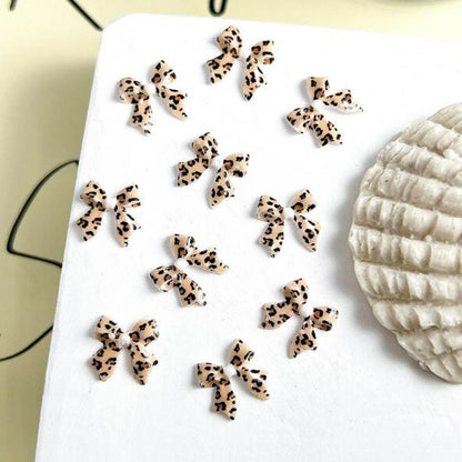 Dekorative Leopardenmuster Nagel Kunst Charms