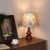 Elegante Blumendesign Tischlampe