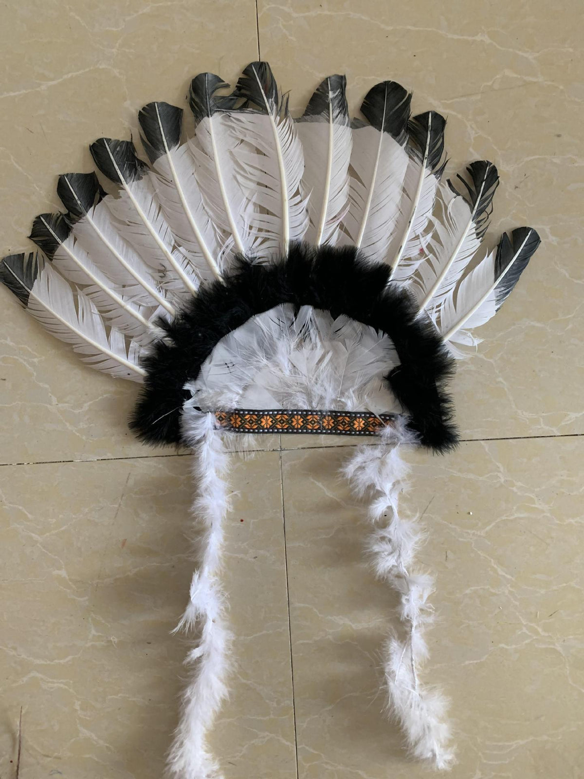 Indianischer Federkopfschmuck