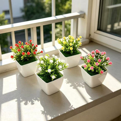 Künstliches Blumenarrangement für Wohnkultur und Innendekoration