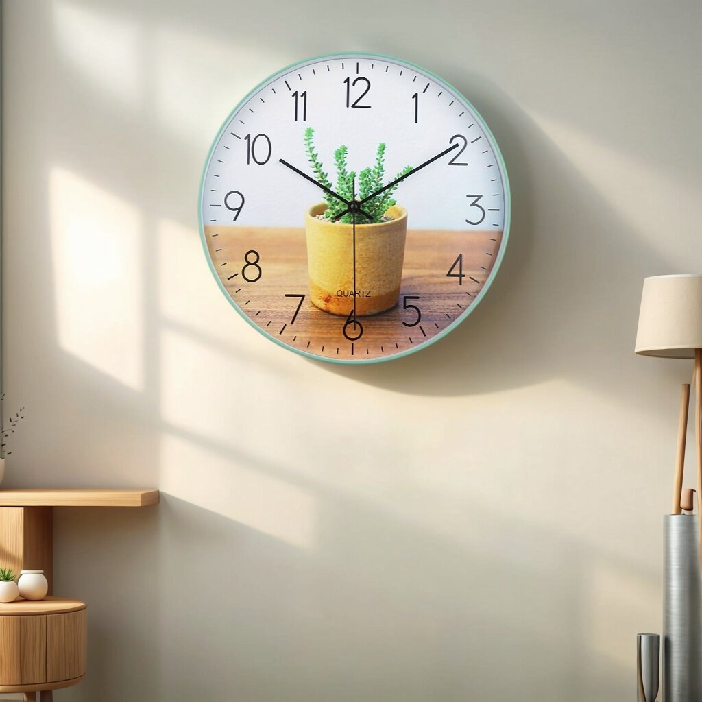 Minimalistische Wanduhr Brehn
