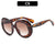 Oversized Retro-inspirierte Sonnenbrille
