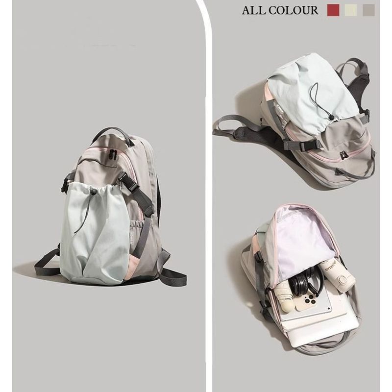 Vielseitiger multifunktionaler Kordelzug-Rucksack Brehn