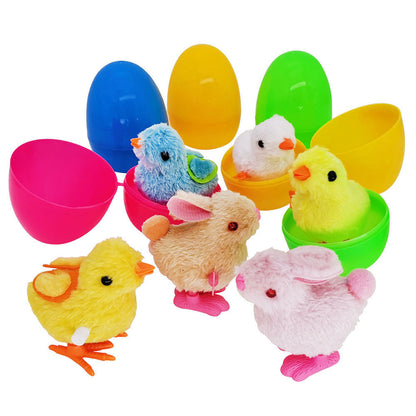 Bunte Plastikeier Set Brehn