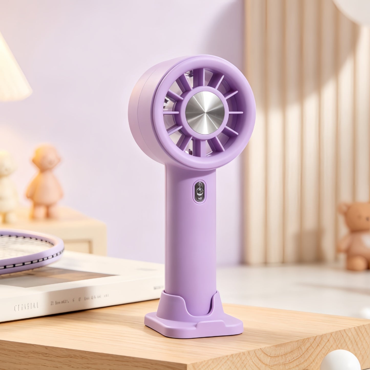 Damen Tragbarer Handventilator mit multifunktionalem Ladeanschluss Brehn