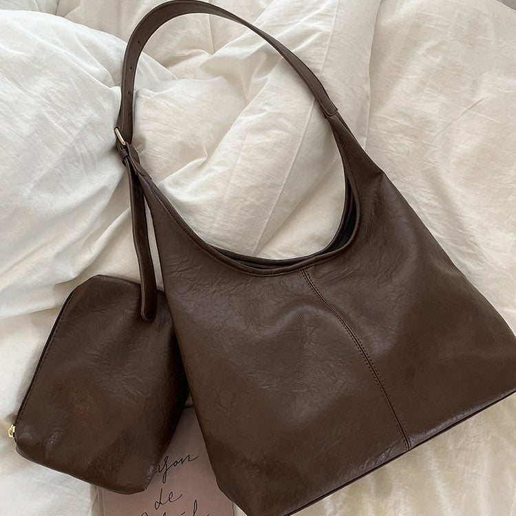 Chic Schlabberige Schultertasche Brehn