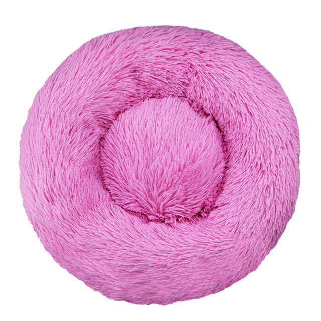 Rundes Plüsch Nest Hundebett