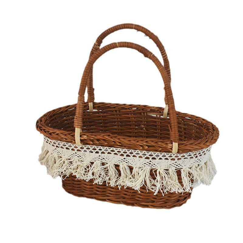 Stylischer Korb Picknickkorb Brehn