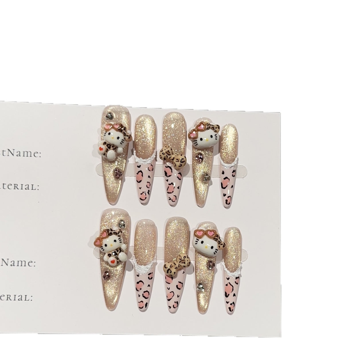 Dekorative Nagelkunst