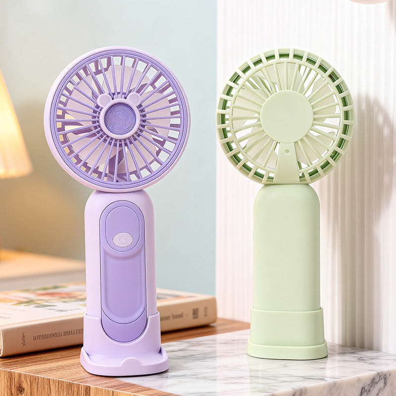 Damen Handventilator mit integriertem USB-Anschluss und süßem Tierdesign Brehn