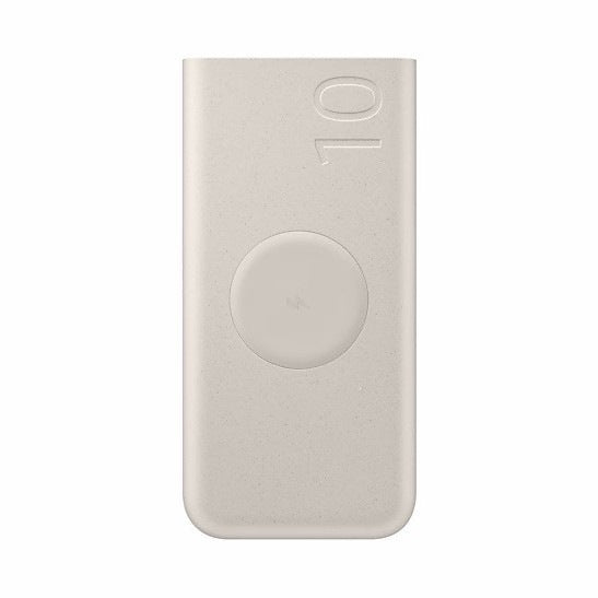 Slim Magnetic tragbare Powerbank mit integriertem USB-C Schnellladen und strukturiertem Öko-Gehäuse Brehn