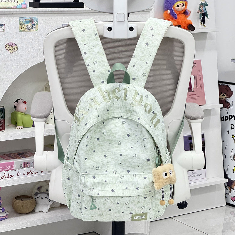 Stylischer mit Sternen verzierten Cordura-Rucksack Brehn