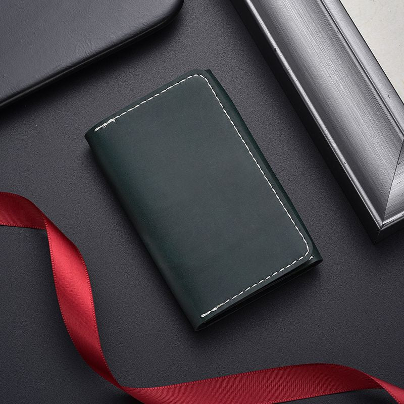 Premium Leder Minimalistischer Reisepasshalter Brehn