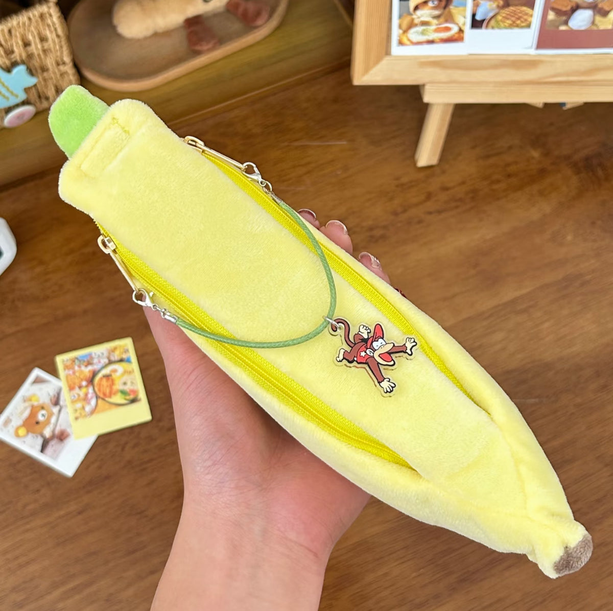 Banane-förmiges Plüsch-Fülleretui