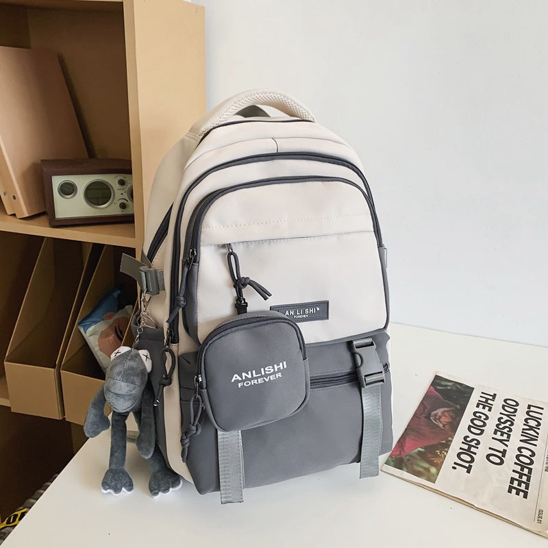 Praktischer Multi-Taschen Schulrucksack