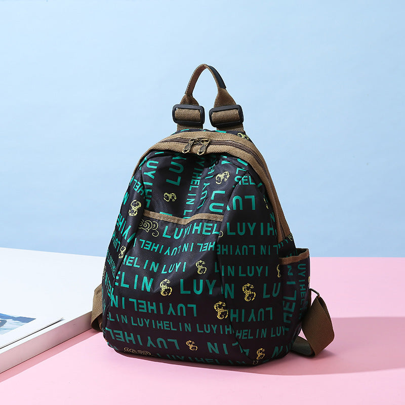 Stylische Canvas-Rucksack Brehn