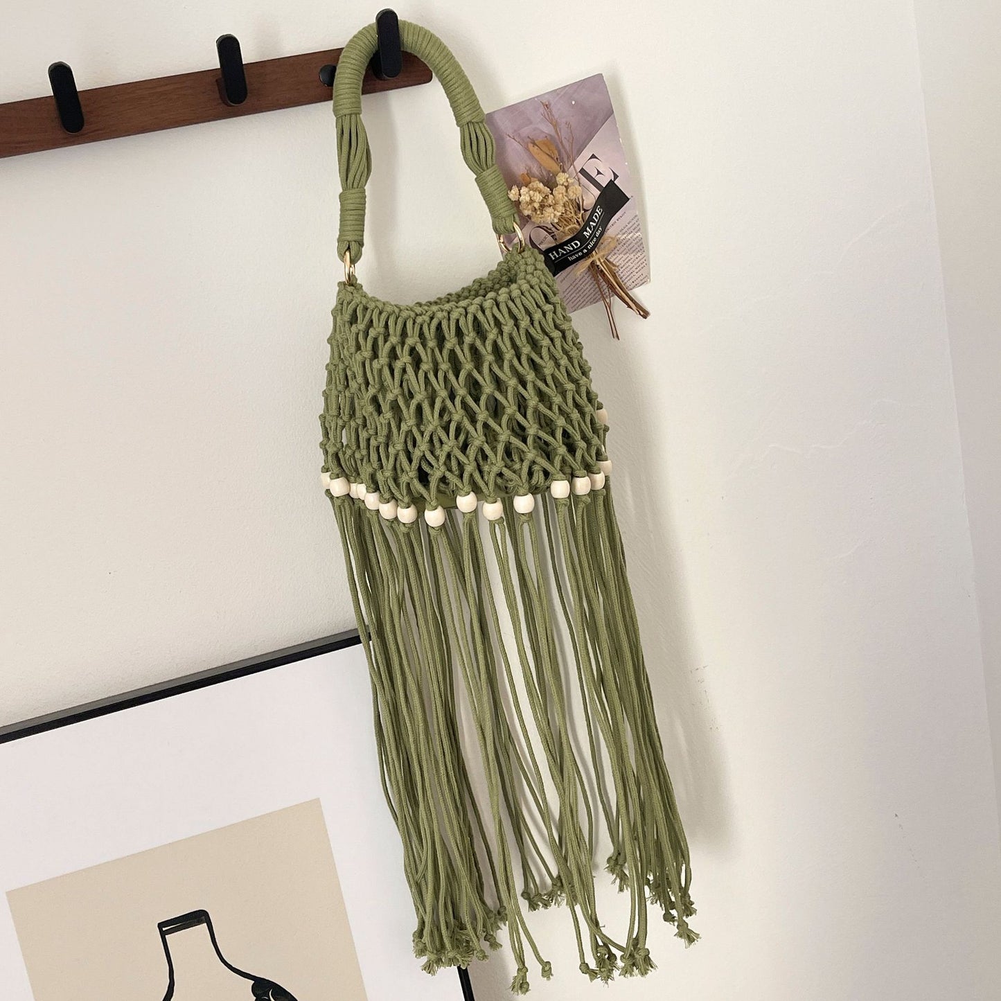 Makramee-Handtasche Brehn