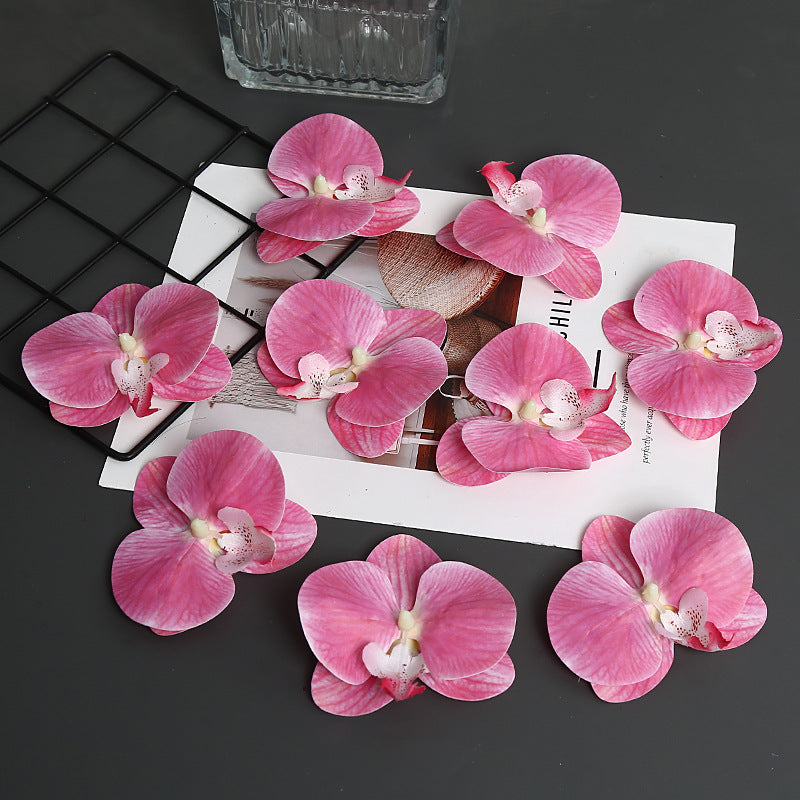 Dekoratives Orchideenblatt für die Wohnkultur展示