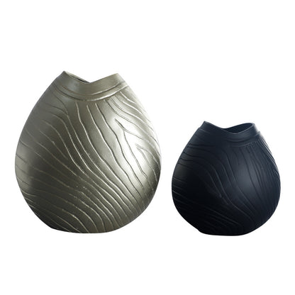 Dekorative Zeitgenössische Texturierte Vase
