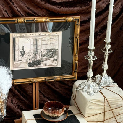 Dekorativer Vintage Kunstrahmen