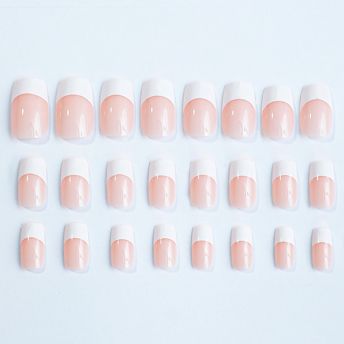 French Tip Press-On Nail Set Brehn