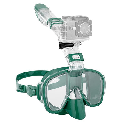 Schnorchelmaske mit Integrierter Schwimmbrille Brehn