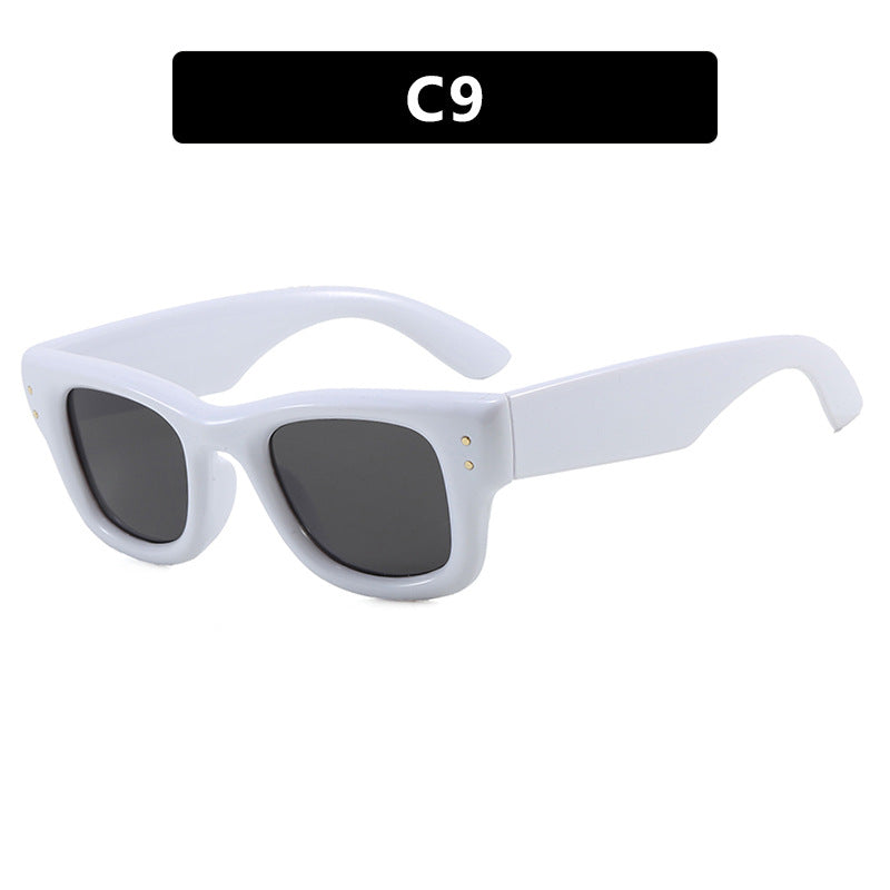 Damen modische Sonnenbrille mit breitem, elegantem Rahmen und schützendem UV-Filter Brehn