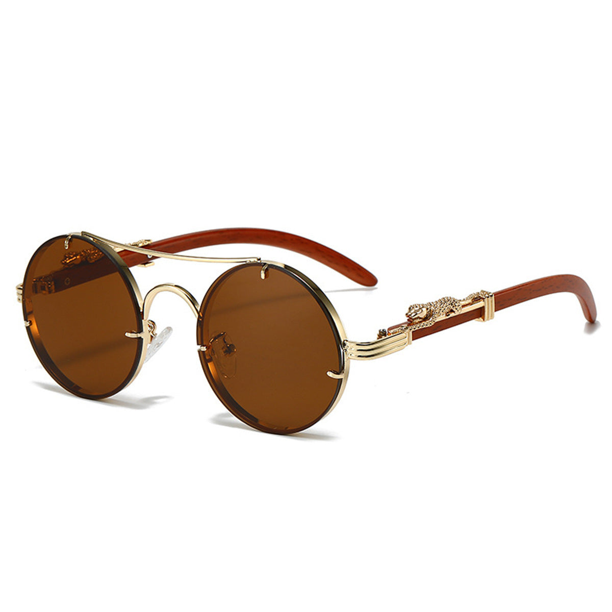 Damen elegante runde Brille Brehn