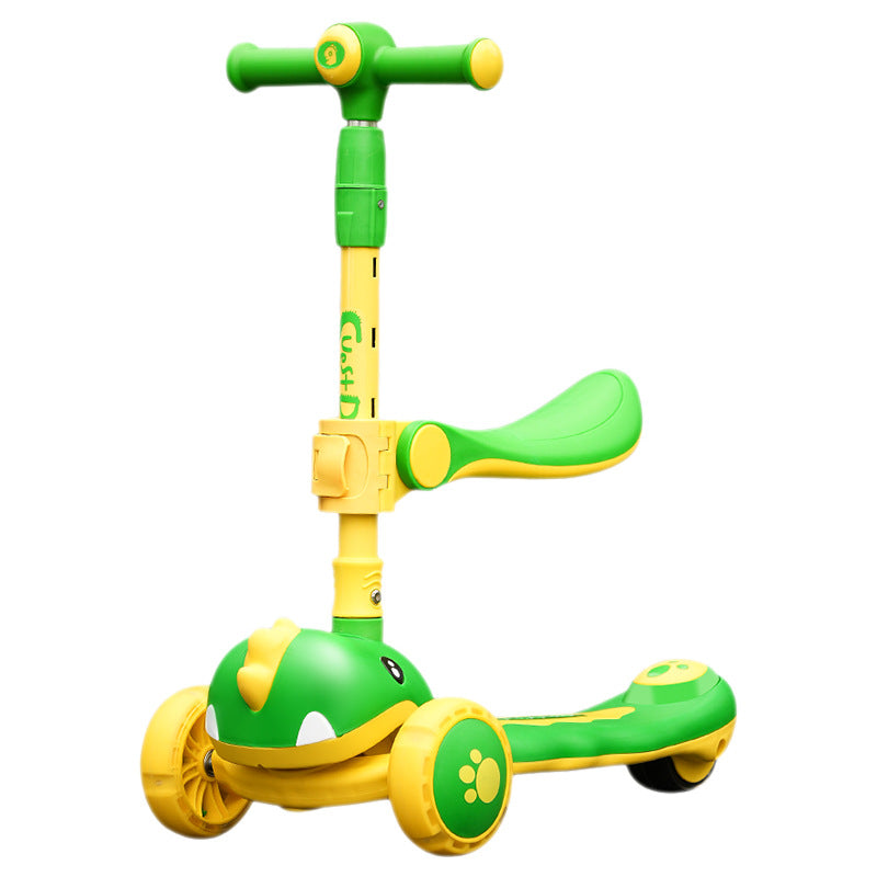 Tier-Themen Lean-to-Steer Kick Scooter Brehn