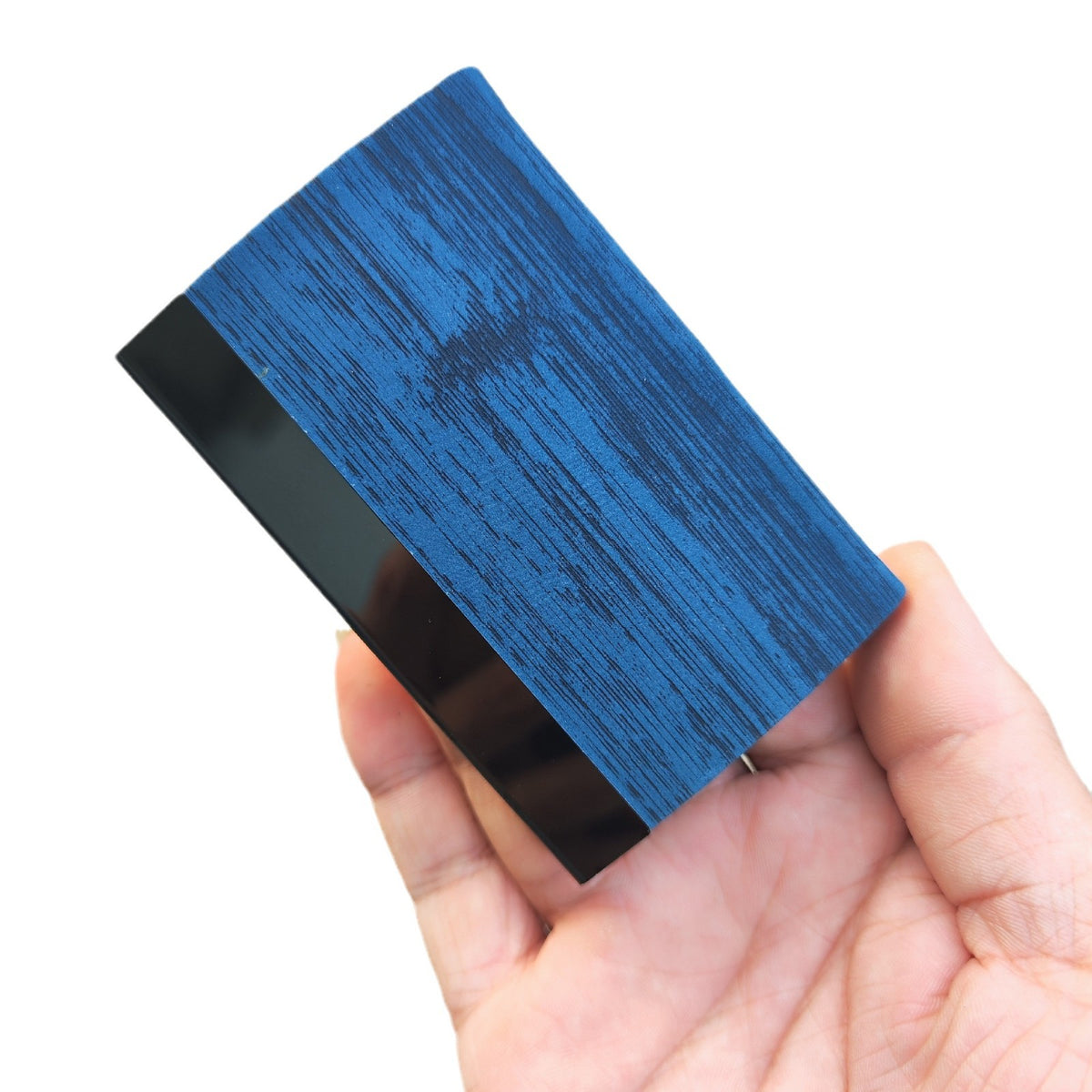 Premium Holz-inspiriertes Geldbörse Kartenhalter