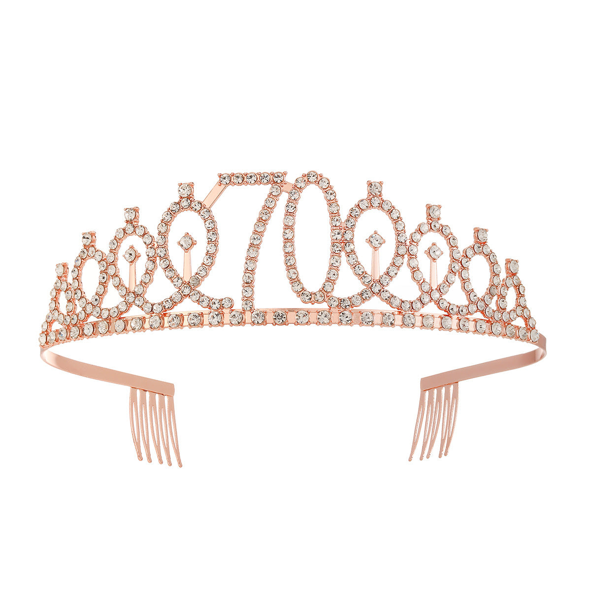 Damen Kristallverzierte Tiara mit elegantem Design Brehn
