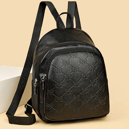 Damen Elegante Strukturierte Mini-Rucksack Brehn