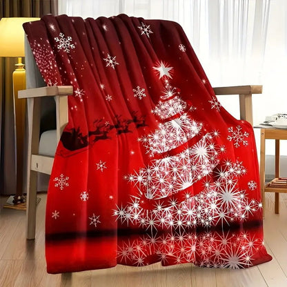 Urlaubsbedingte Fleece-Wurfdecke