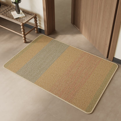 Natural Woven Low-Profile Entrance Door Mat