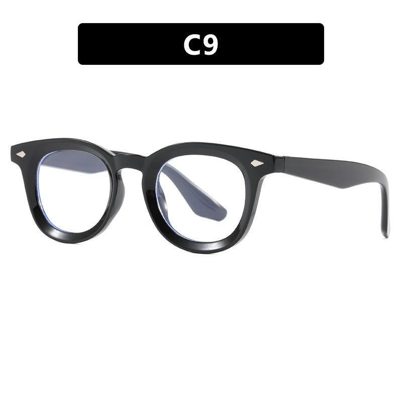 Damen modische Cat-Eye Sonnenbrille mit transparentem Rahmen Brehn