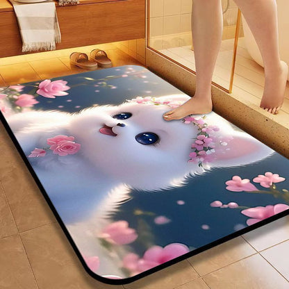 Niedliche Katzen-Themen Badezimmermatte Brehn