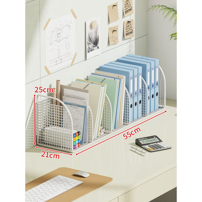 Multi-Ebenen Winkel-Mesh-Schreibtisch Datei- und Ordner-Organizer