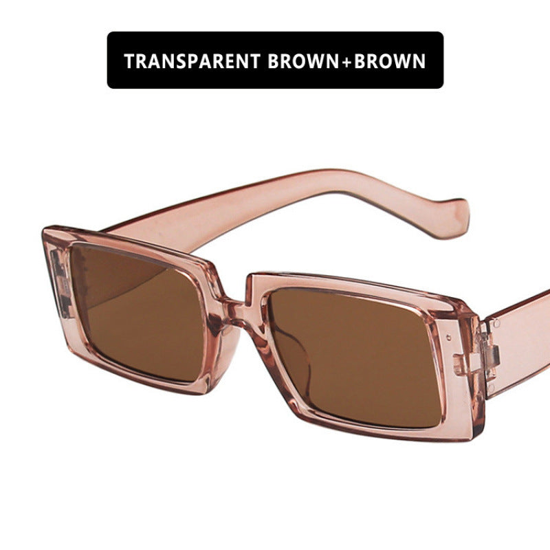 Damen modische quadratische Sonnenbrille im eleganten Retro-Stil Brehn
