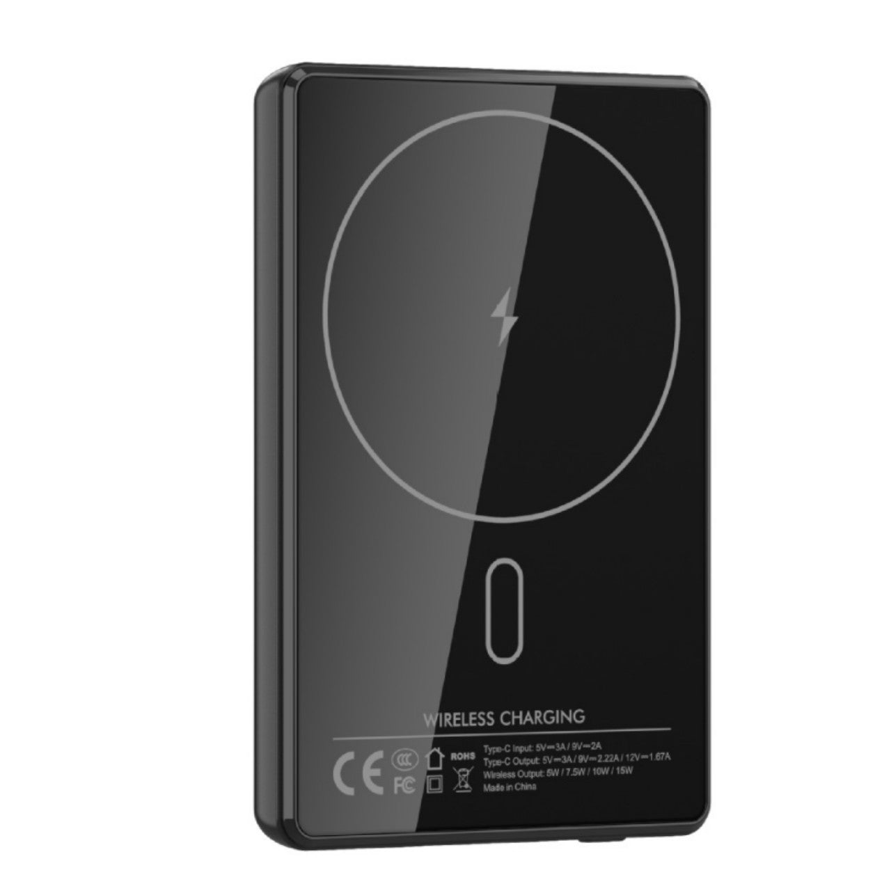 Digitale Präzisions-Powerbank mit Led-Display und Schneller Ladefunktion Brehn
