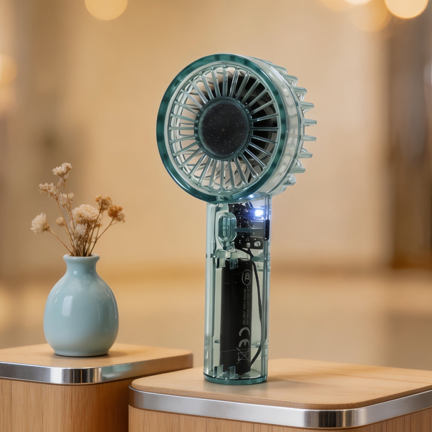Damen Tragbarer USB Handventilator mit leistungsstarker Akkutechnologie Brehn