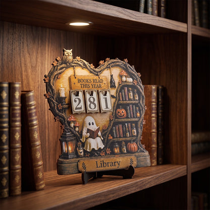 Dekorativer Bücherzähler Brehn