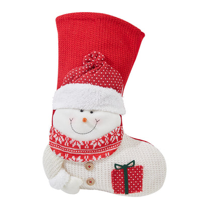 Festlicher Weihnachtsstrumpf mit Nostalgischem Design Brehn