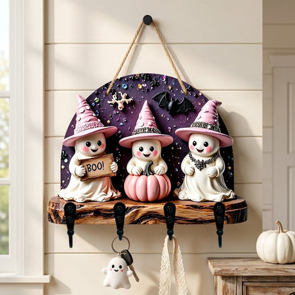 Halloween Dekofigur mit Hexenmotiven Brehn