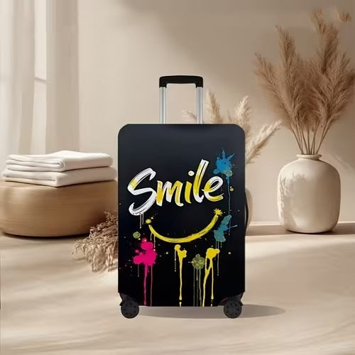 Unisex nan elastische Kofferhülle mit vulkanischem Lava-Marmordesign, dehnbarer Schutzüberzug für Trolley Brehn