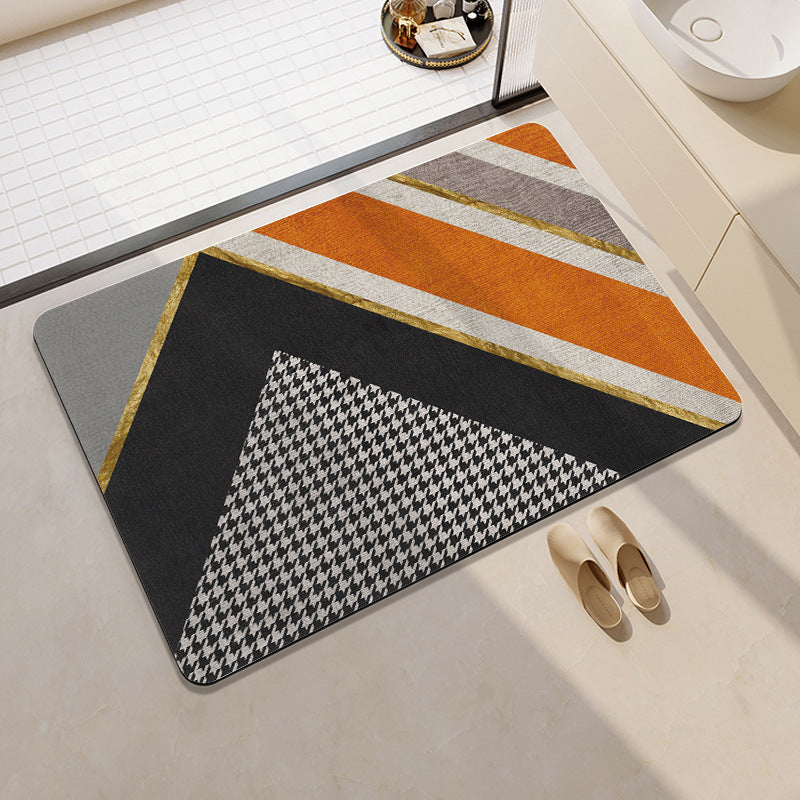 Stylische Zitrus-Themen Badematte Brehn