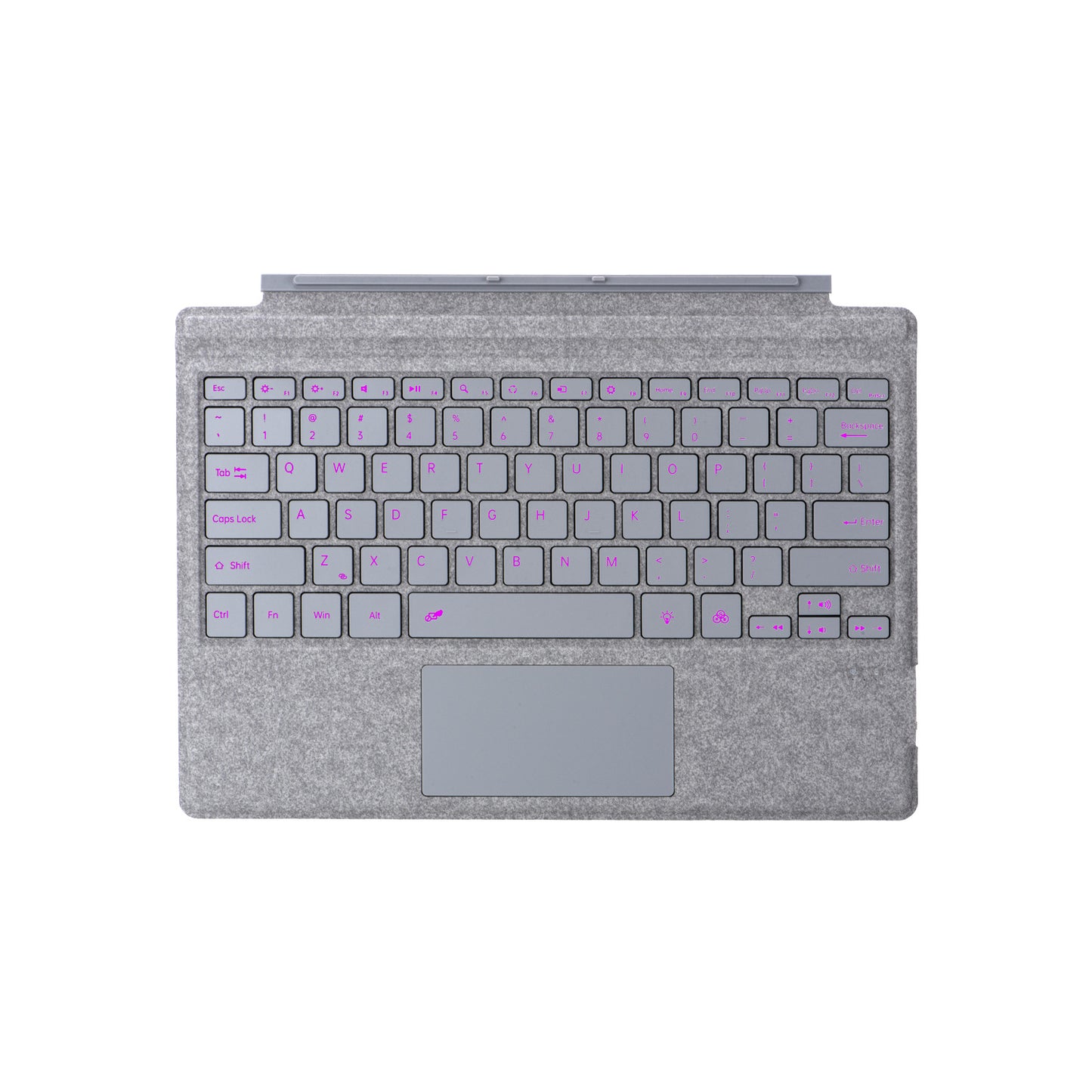 Beleuchtete Bluetooth-Tastatur mit Touchpad Brehn