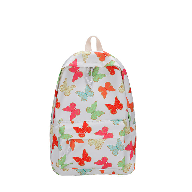 Lebhafte Schmetterlingsmuster-Rucksack Brehn