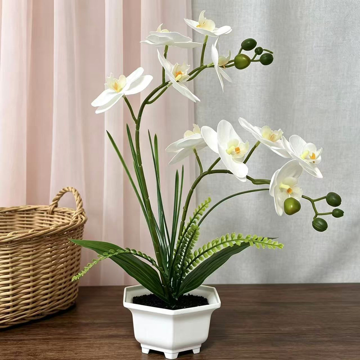 Künstlerische dekorative künstliche Orchidee für Wohnkultur und Ausstellung