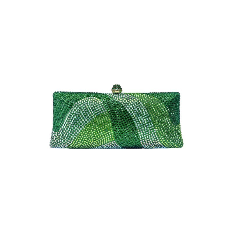 Rhinestone-geprägte Abendhandtasche